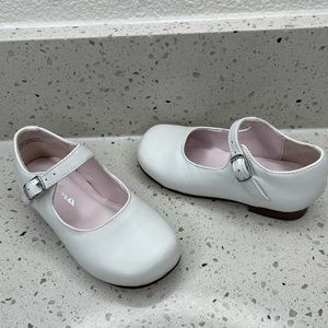 Nina Bonnett white leather toddler size 6m